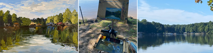 Latta Nature Preserve — Plein Air Painting