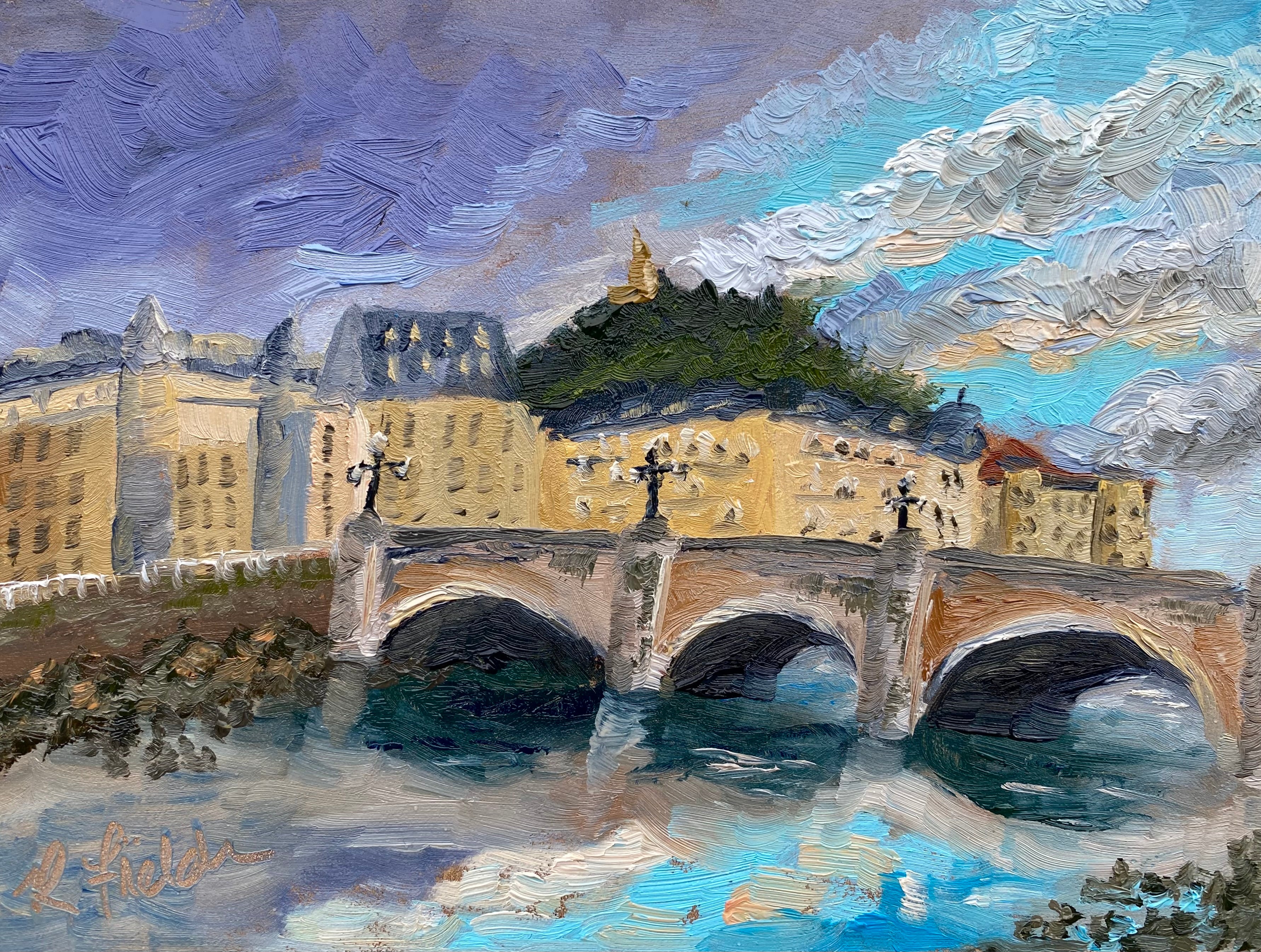 Bridge at Sunrise
