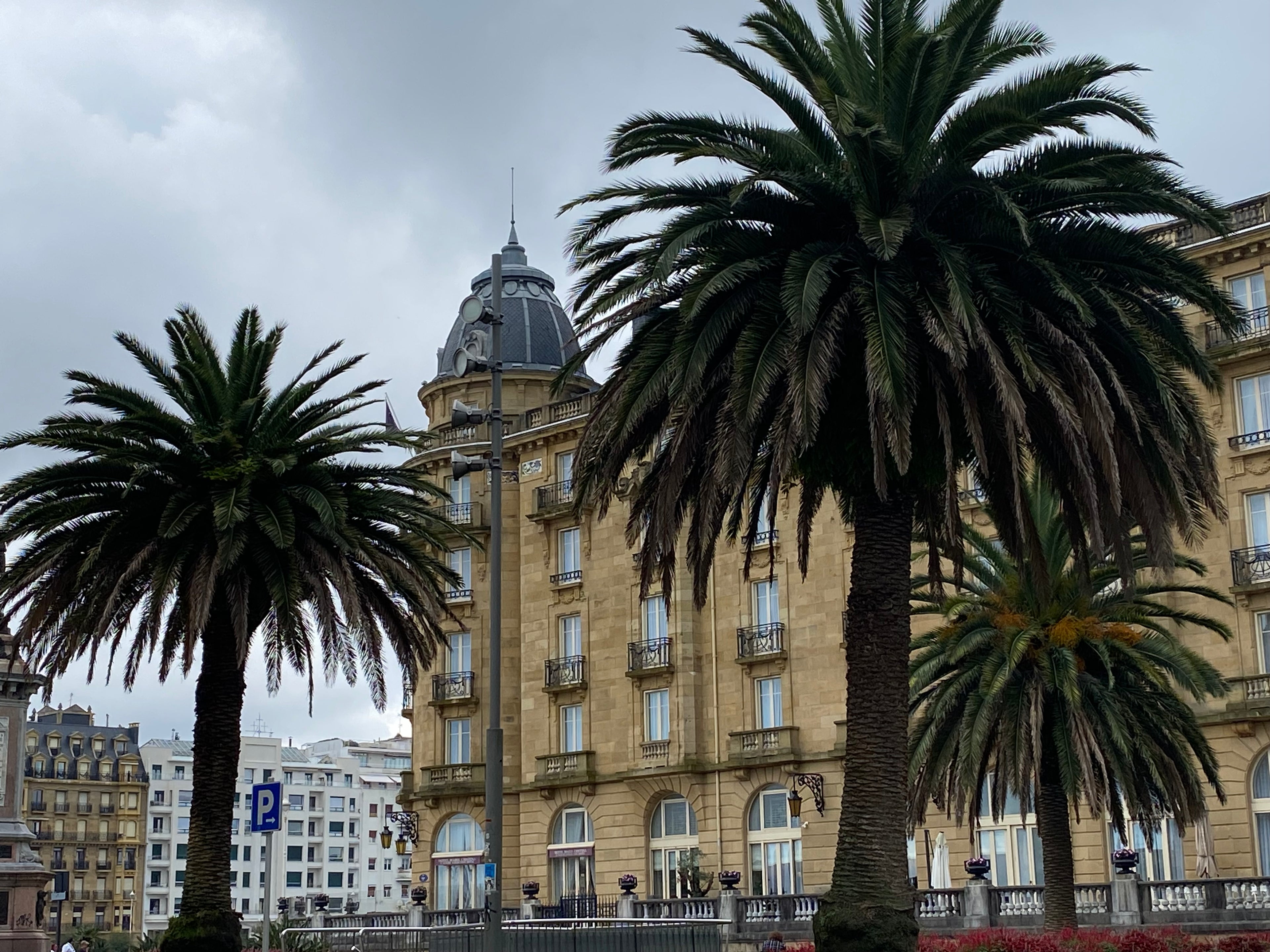 Maria Christina with Palms