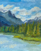 Canadian Rockies from Canmore