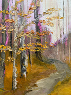 Forest path at Anne Springs Close Greenway