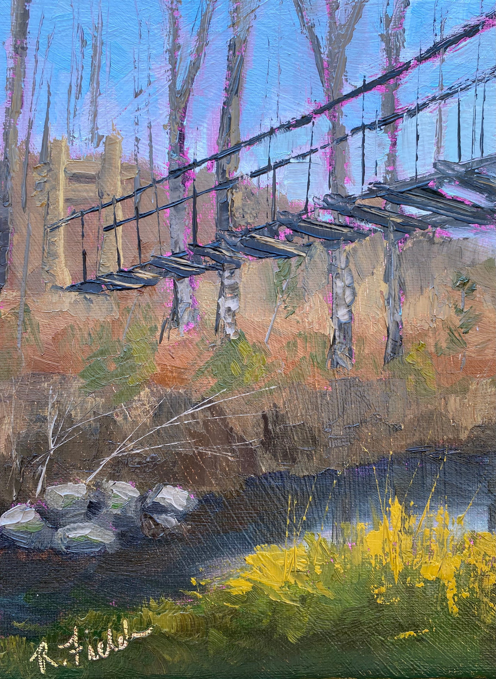 Suspension Bridge at Nesbit Park