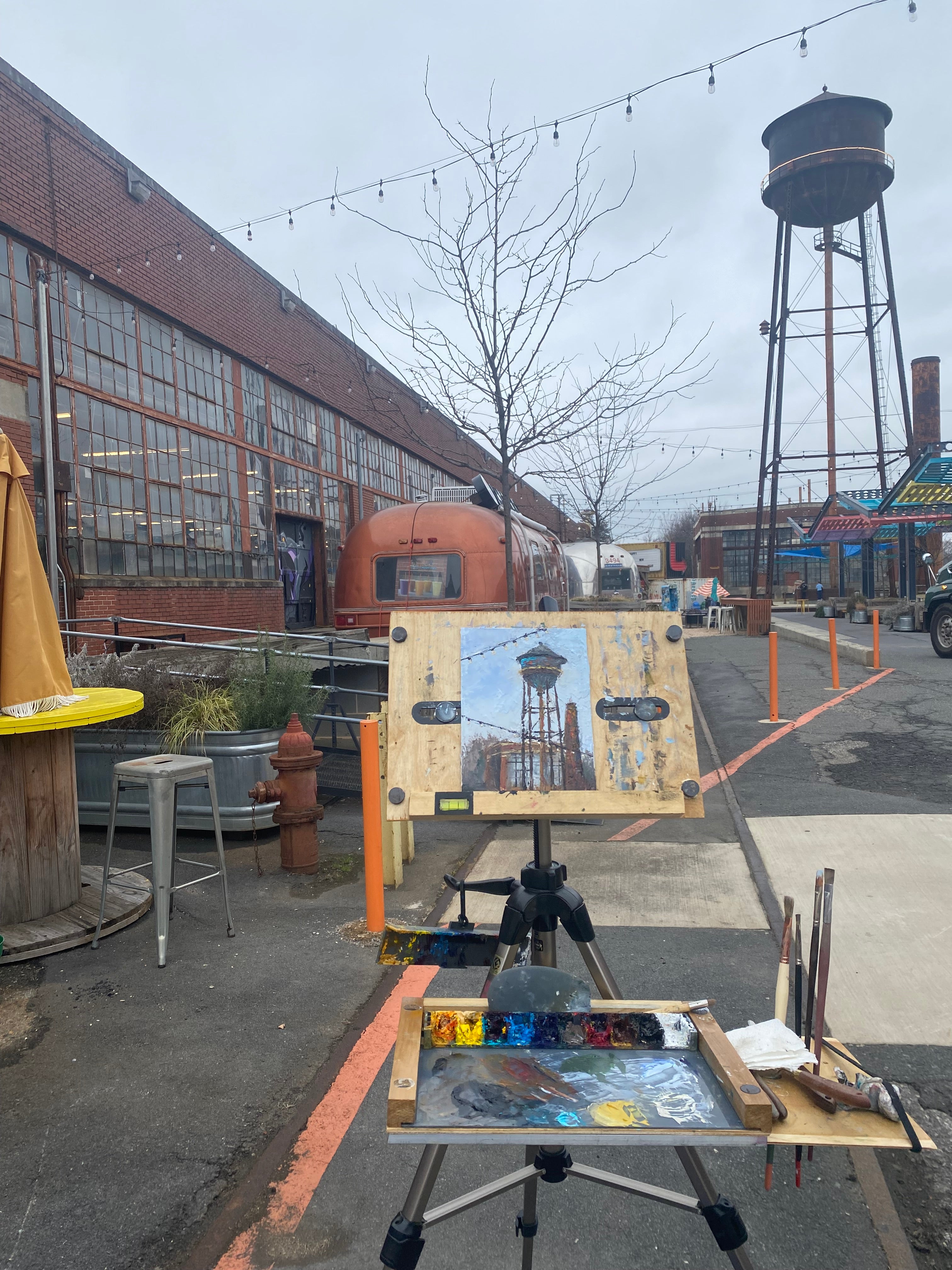 Camp North End Water Tower